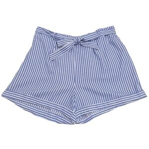 FAULUX Fashion Striped Paper Bag Shorts Size 3X